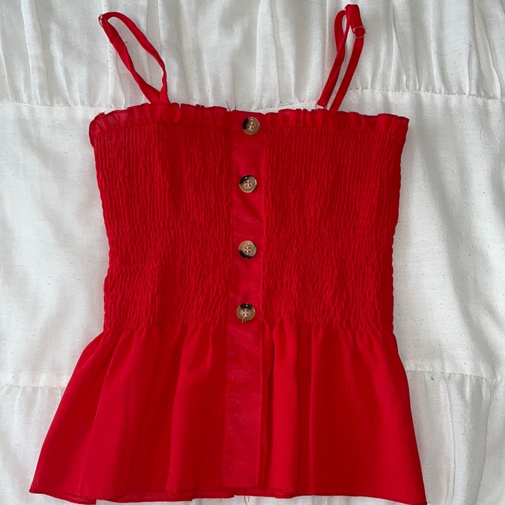 Red Blouse